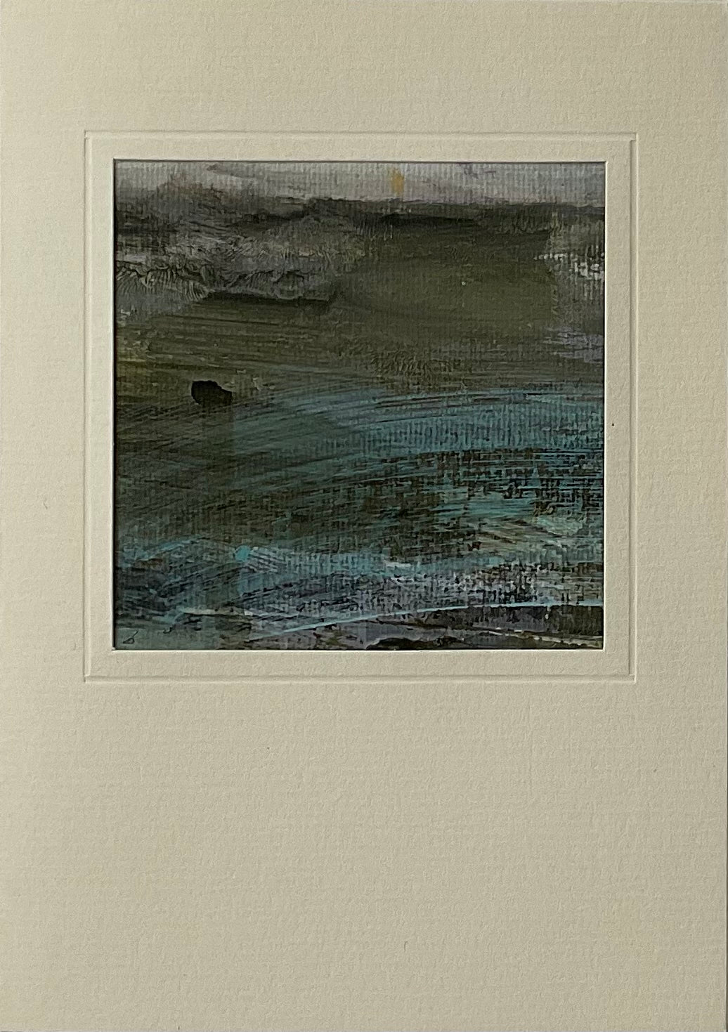 Unika kunstkort nr. 13, 15x10 cm – Håndmalet på lærred by Lone Reedtz ,