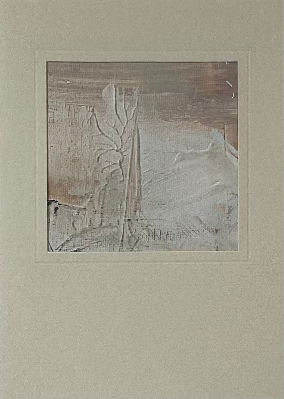 Unika kunstkort nr. 9, 15x10 cm – Håndmalet på lærred by Lone Reedtz ,