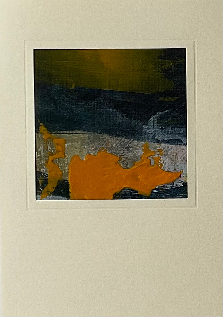 Unika kunstkort nr. 25, 15x10 cm – Håndmalet på lærred by Lone Reedtz ,