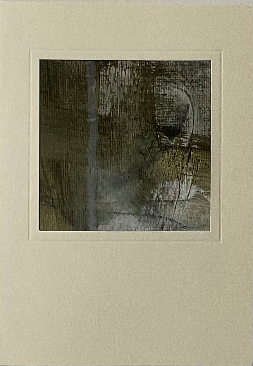Unika kunstkort nr. 19, 15x10 cm – Håndmalet på lærred by Lone Reedtz ,