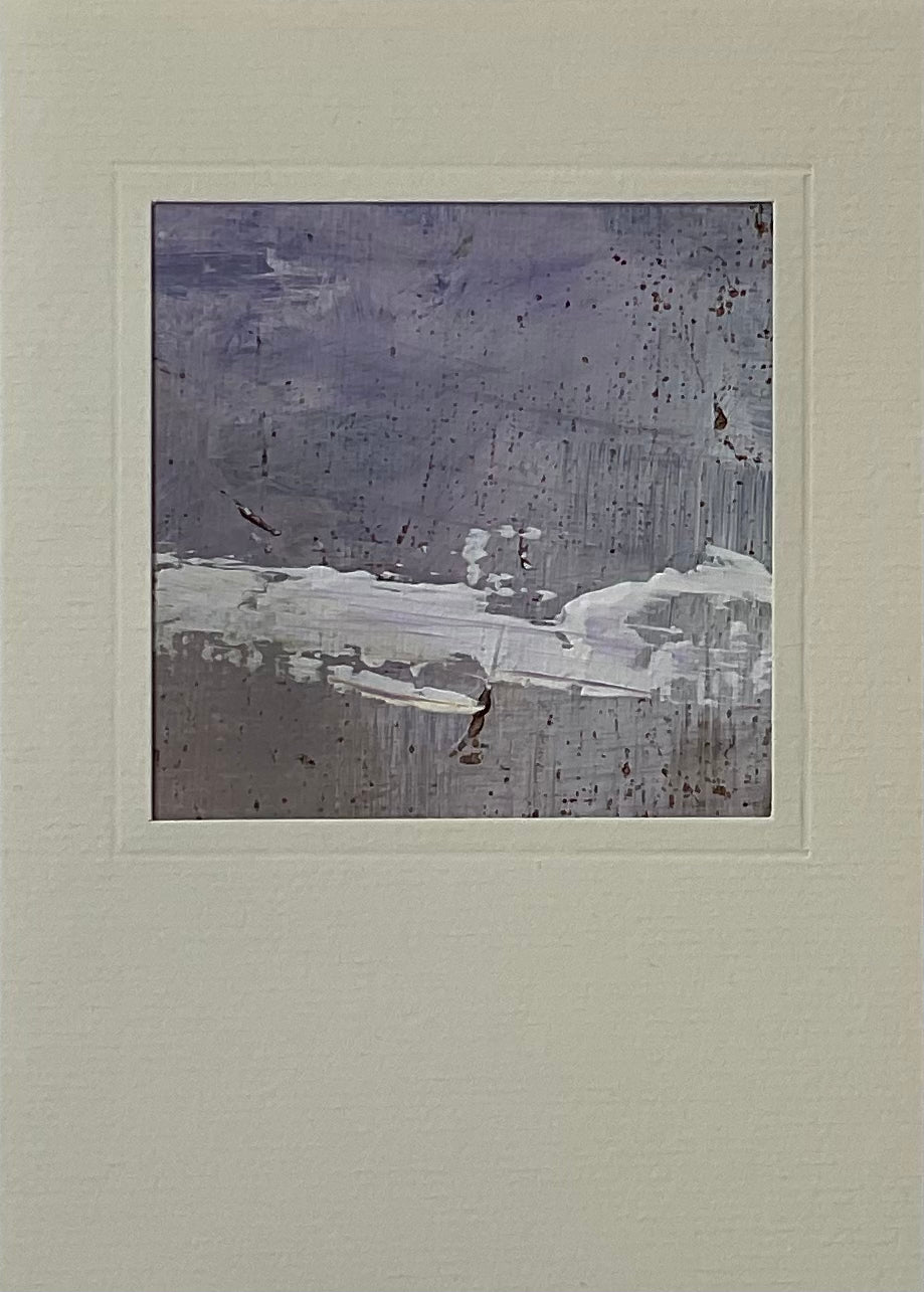 Unika kunstkort nr. 28, 15x10 cm – Håndmalet på lærred by Lone Reedtz ,