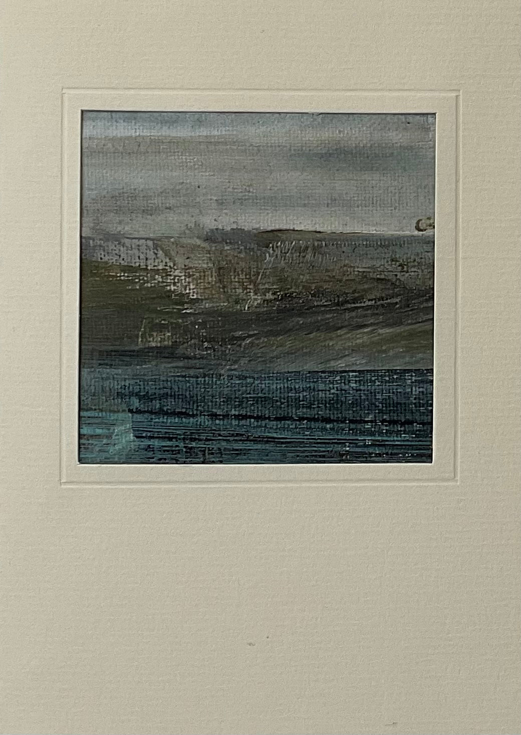 Unika kunstkort nr. 11, 15x10 cm – Håndmalet på lærred by Lone Reedtz ,