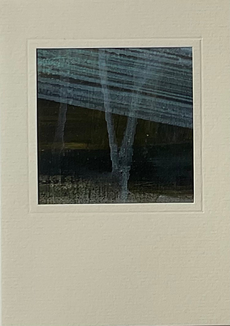 Unika kunstkort nr. 32, 15x10 cm – Håndmalet på lærred by Lone Reedtz ,