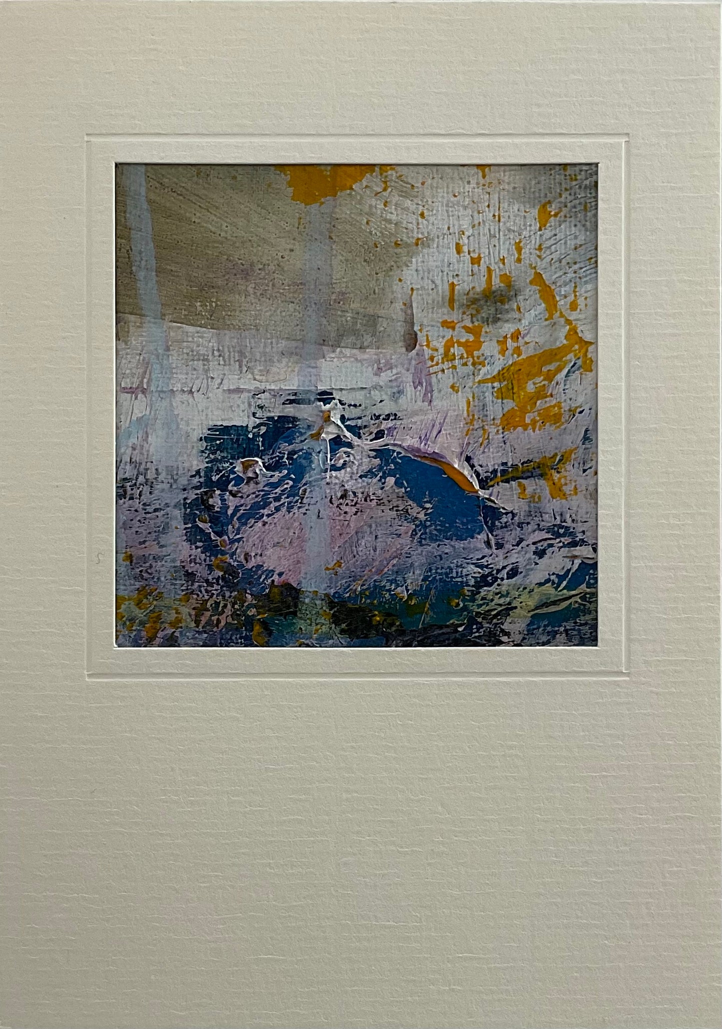 Unika kunstkort nr. 2, 15x10 cm – Håndmalet på lærred by Lone Reedtz ,