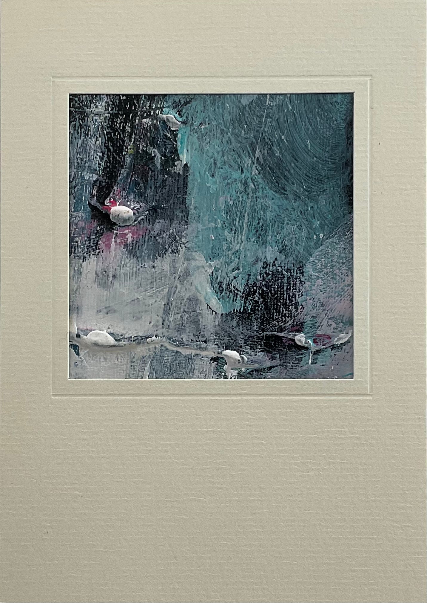 Unika kunstkort nr. 3, 15x10 cm by Lone Reedtz ,
