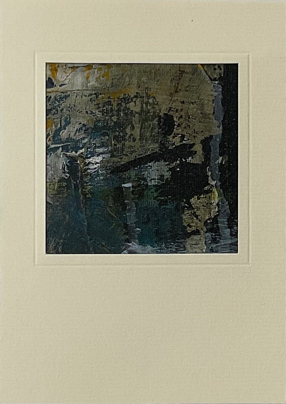 Unika kunstkort nr. 23, 15x10 cm – Håndmalet på lærred by Lone Reedtz ,