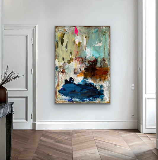 140x100 cm, "SOMETHING NEW”