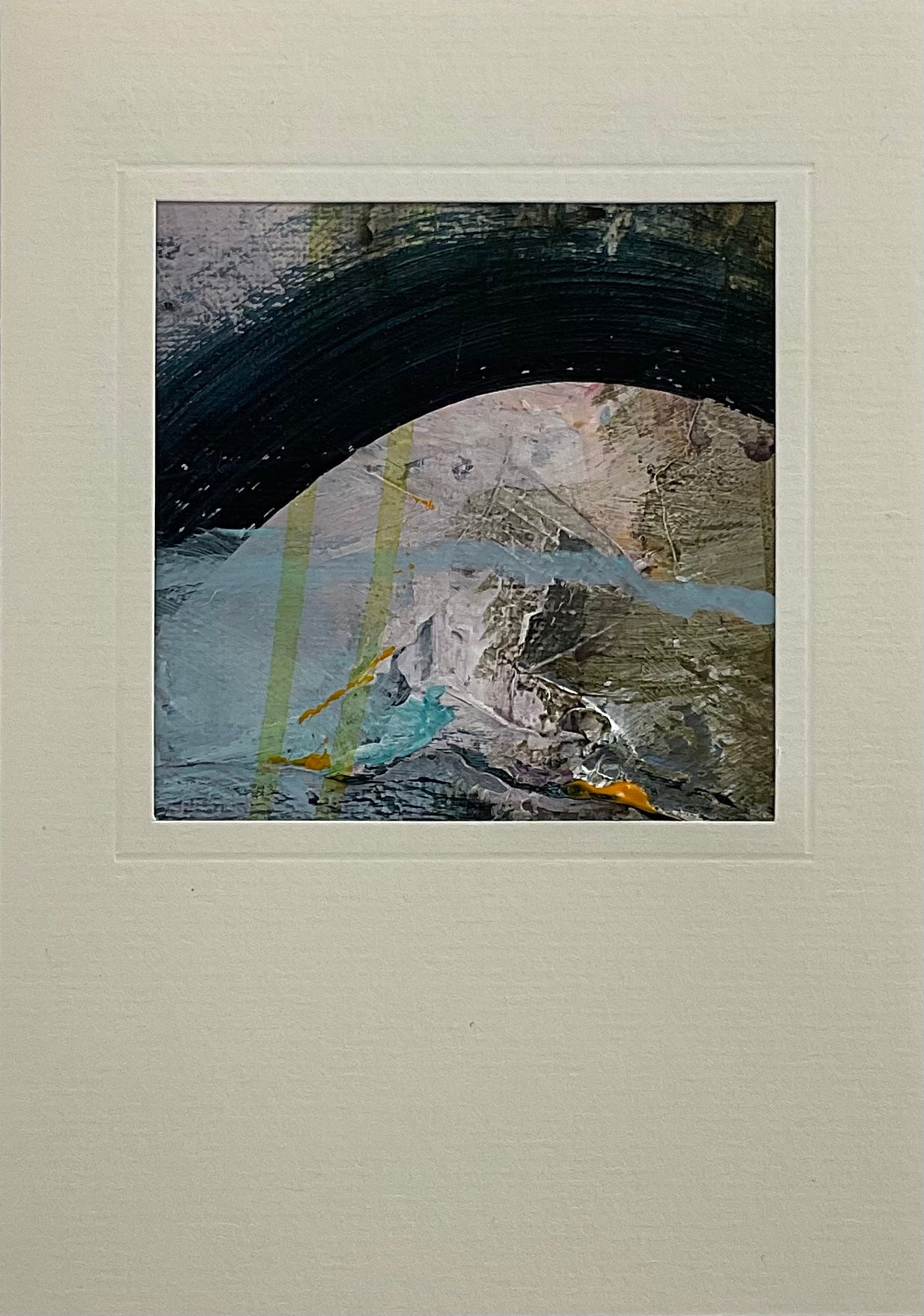 Unika kunstkort nr. 1, 15x10 cm – Håndmalet på lærred by Lone Reedtz ,