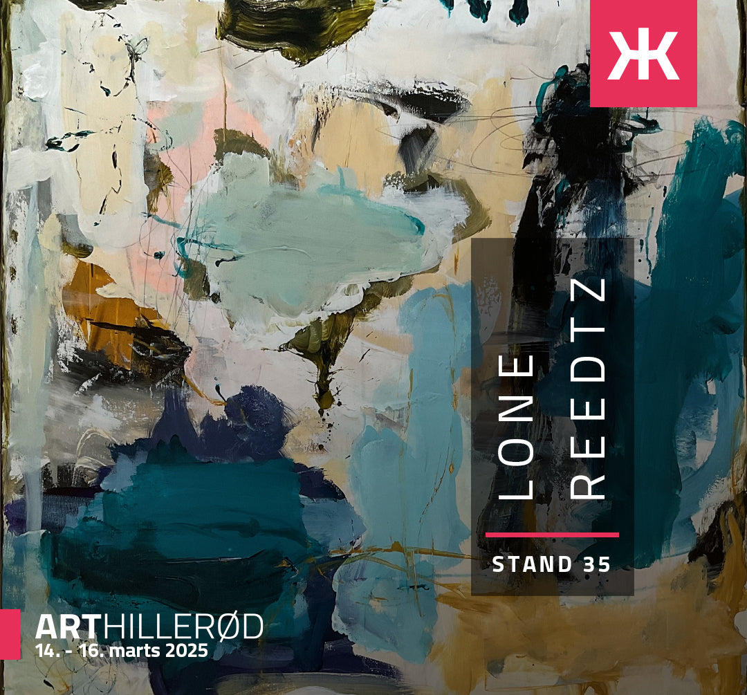 Lone Reedtz deltager i Art Hillerød 2025 fra den 14. til 16. marts 2025