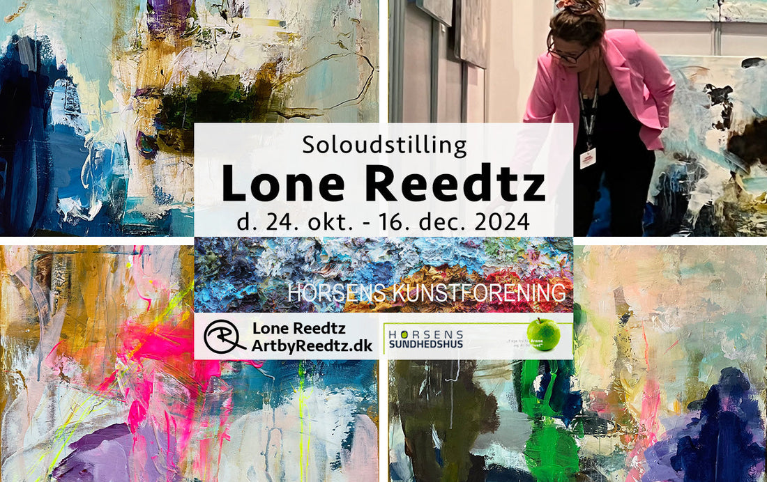 Horsens Kunstforening præsenterer malerier af Lone Reedtz - Fernisering d. 24. okt. kl. 17