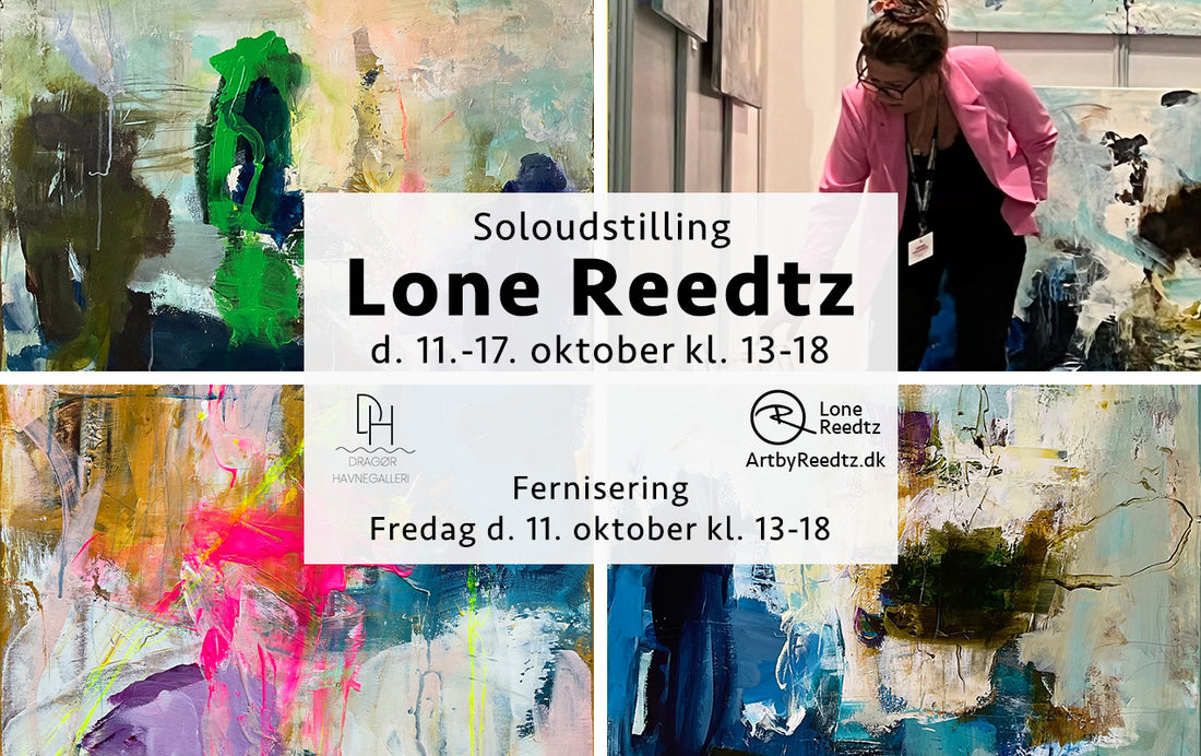 Lone Reedtz udstiller på Dragør Havnegalleri 11-17 okt 2024