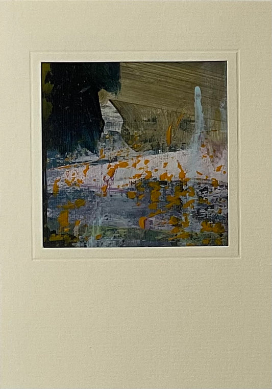 Unika kunstkort nr. 26, 15x10 cm by Lone Reedtz ,