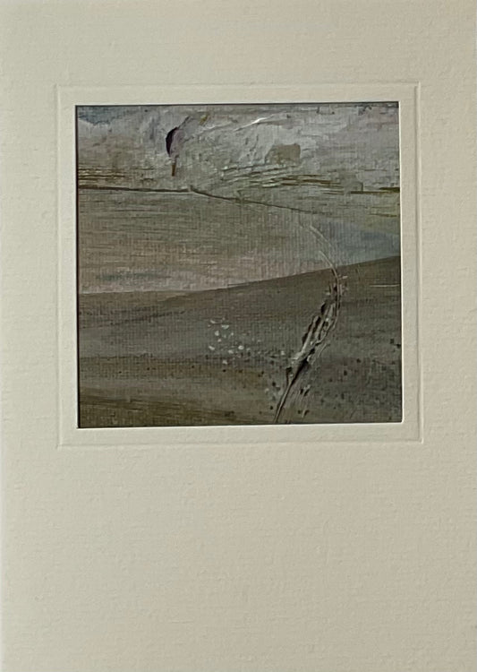 Unika kunstkort nr. 31, 15x10 cm by Lone Reedtz ,