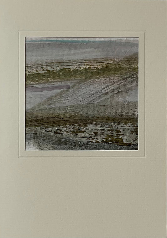 Unika kunstkort nr. 6, 15x10 cm by Lone Reedtz ,