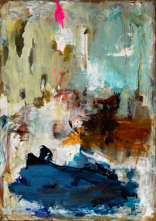 140x100 cm, "SOMETHING NEW”