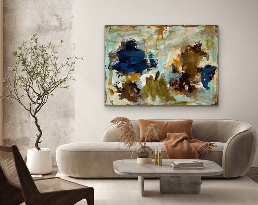 100x140 cm, "FOLLOW THE BUTTERFLY”