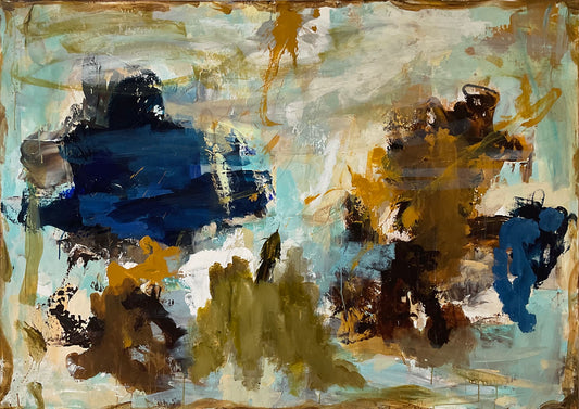 100x140 cm, "FOLLOW THE BUTTERFLY”