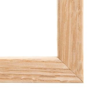 Ramme i massivt egetræ med refleksfrit museumsglas by Lone Reedtz , Abstrakt ekspressiv kunstplakat